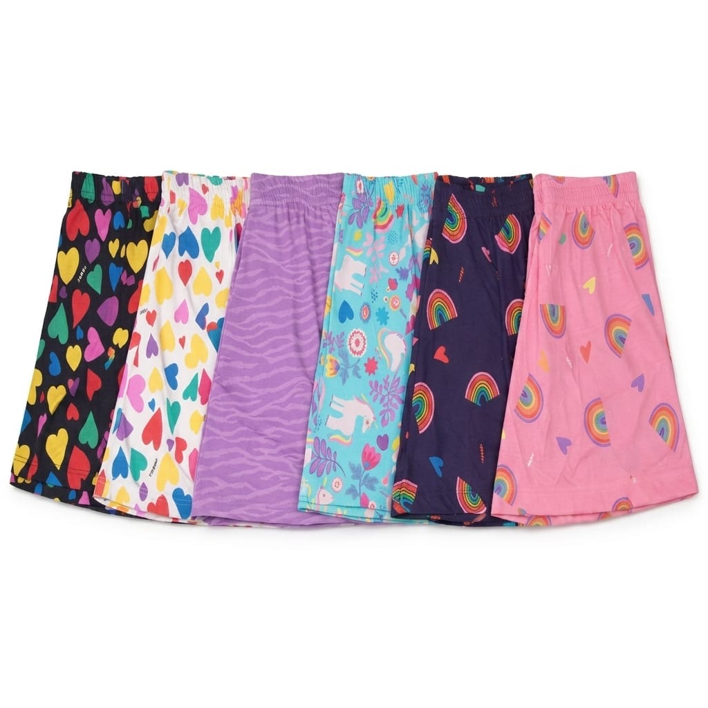 Saia Short Unicórnio Azul