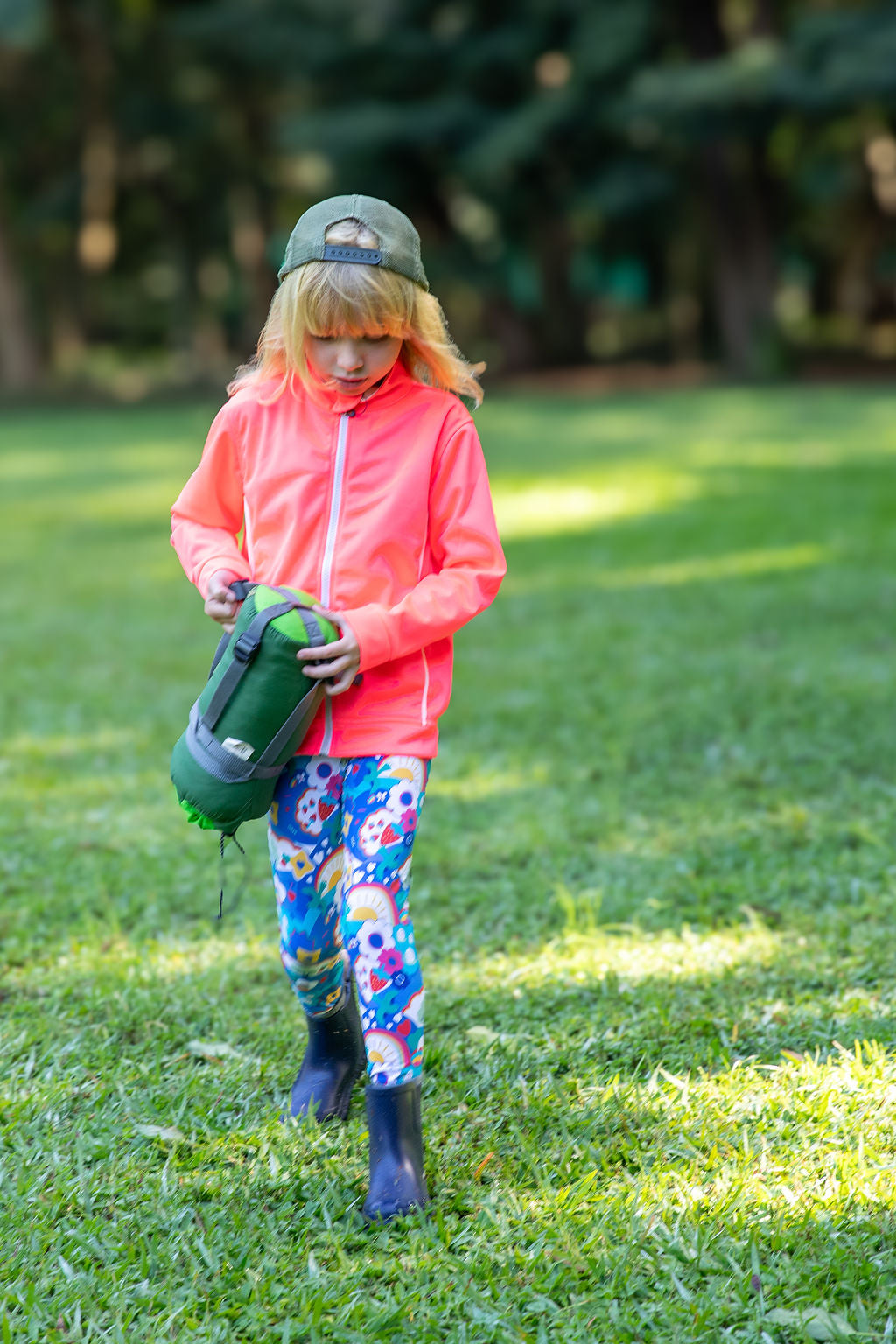 Kit Jaqueta Esportiva Pink Neon + Legging Paz e Amor Blue
