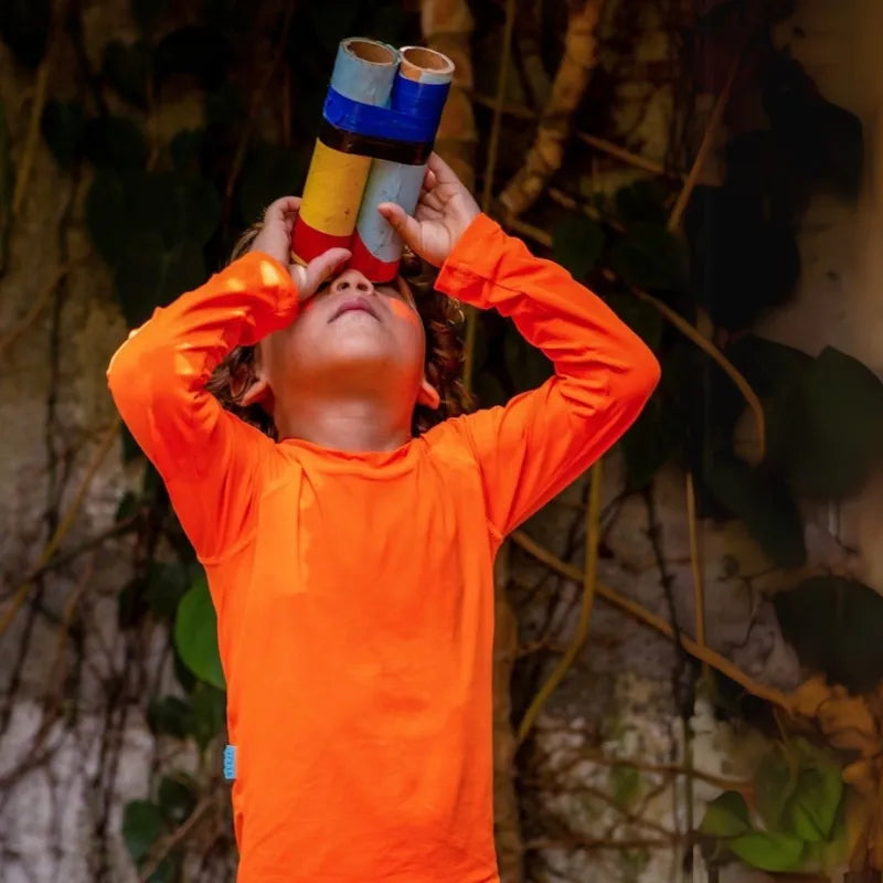 Camiseta-Laranja-com-Proteção-UV-50+