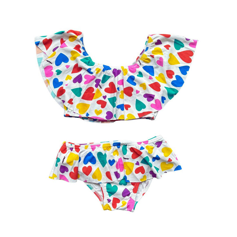 Biquíni Babado Amore Branco