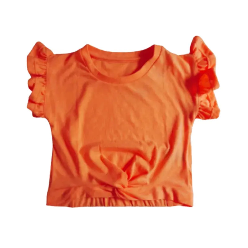 Camiseta Flame Laranja Neon