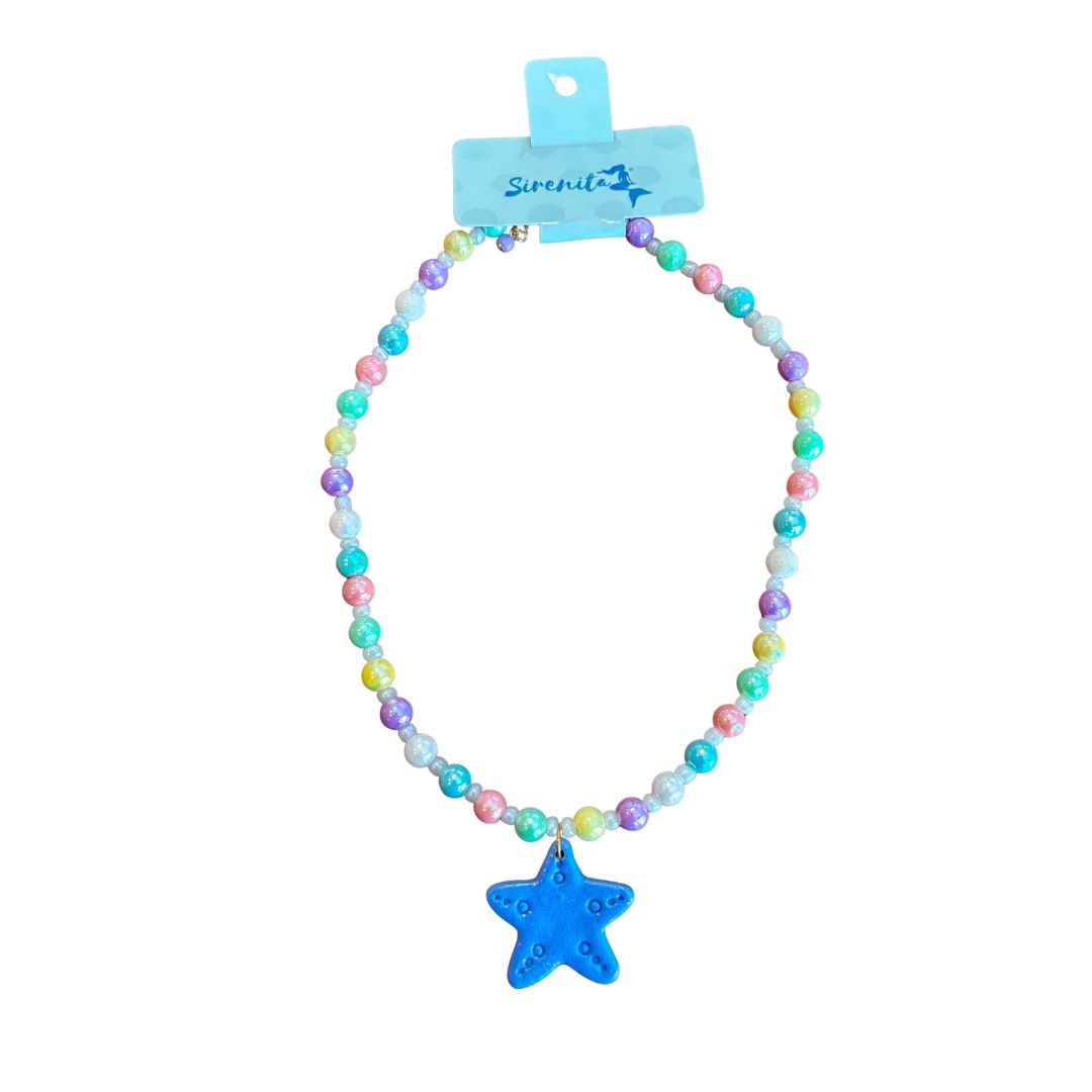 Colar Lilás Estrela