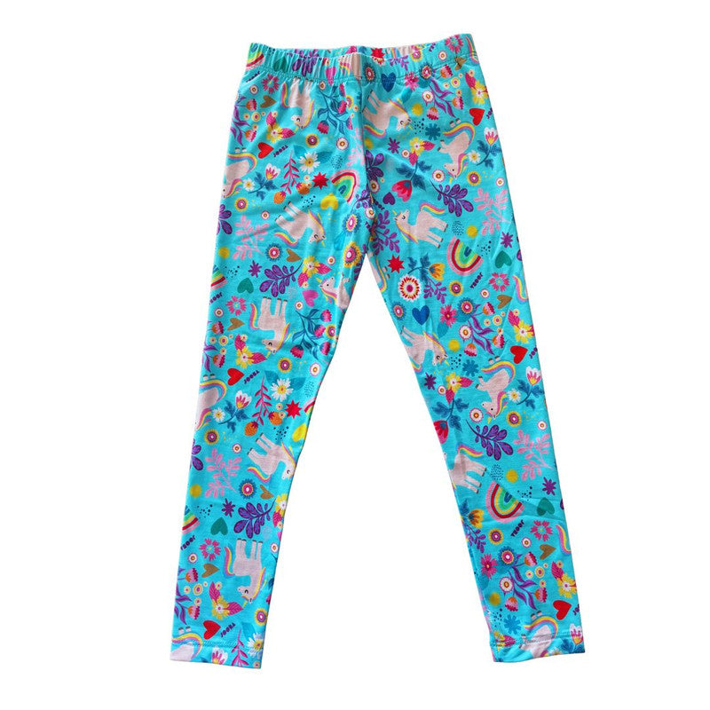 Legging Unicórnio Azul