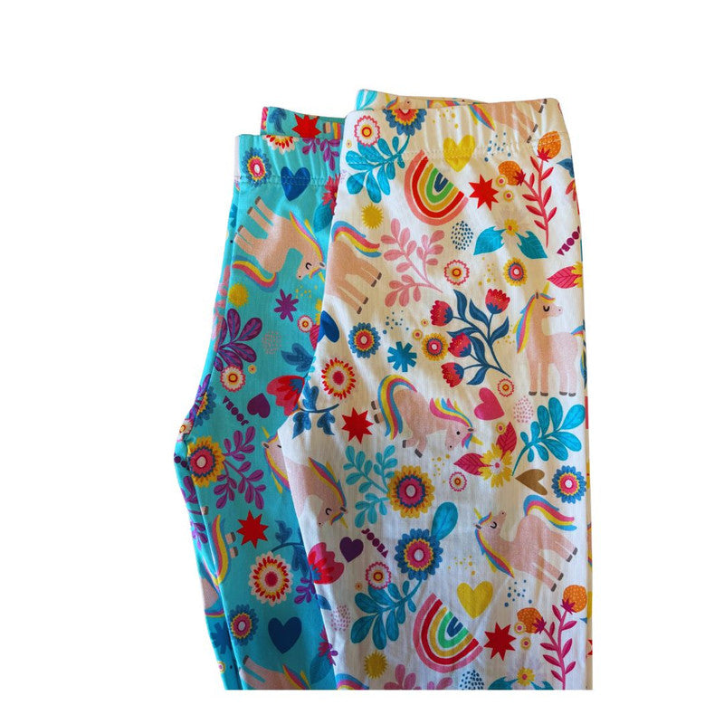 Legging Unicórnio Azul