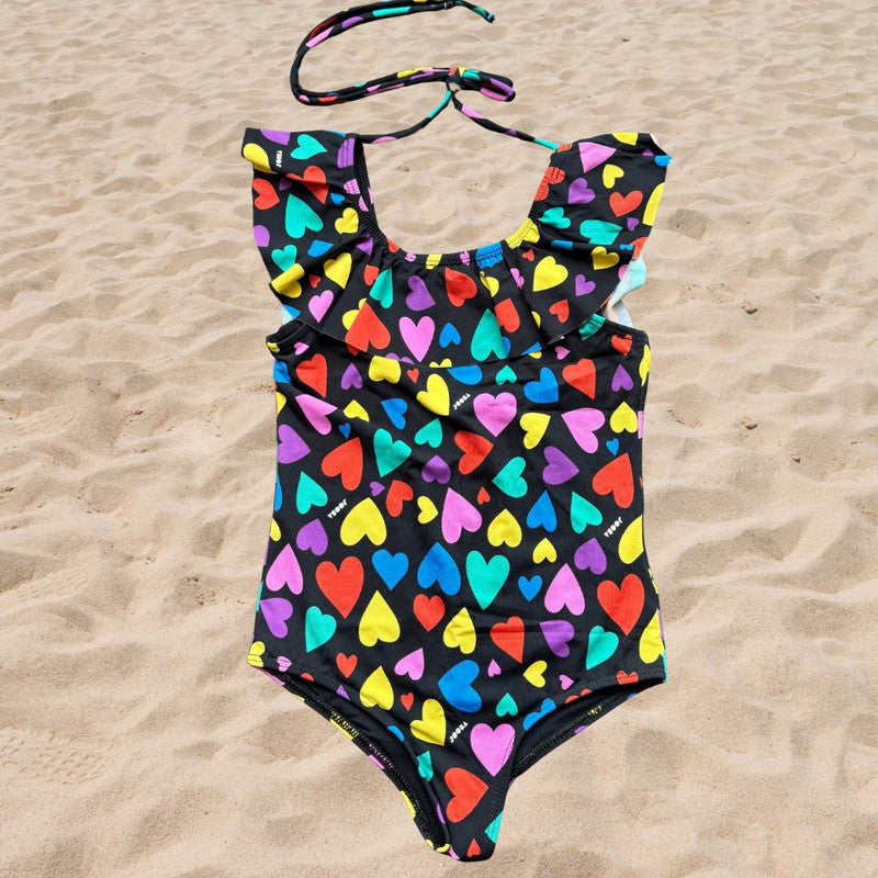 Maiô Babado Amore Preto