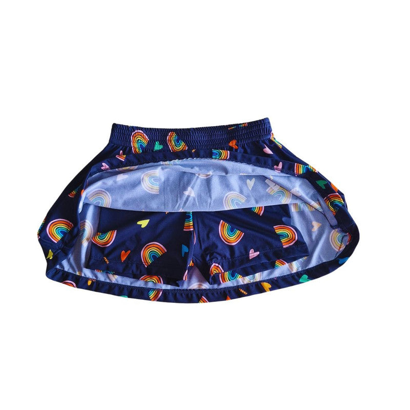 Saia Short Arco-íris Marinho