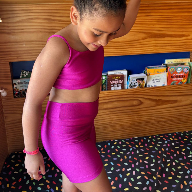 Top Sport Infantil Berry Magenta