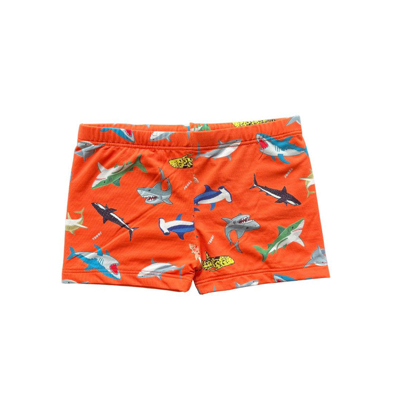 Sunga Boxer Tubarão Laranja