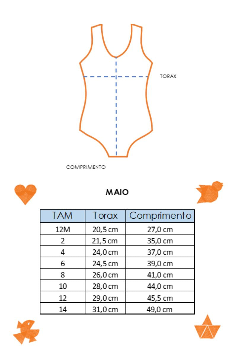 Maiô Básico Acampamento