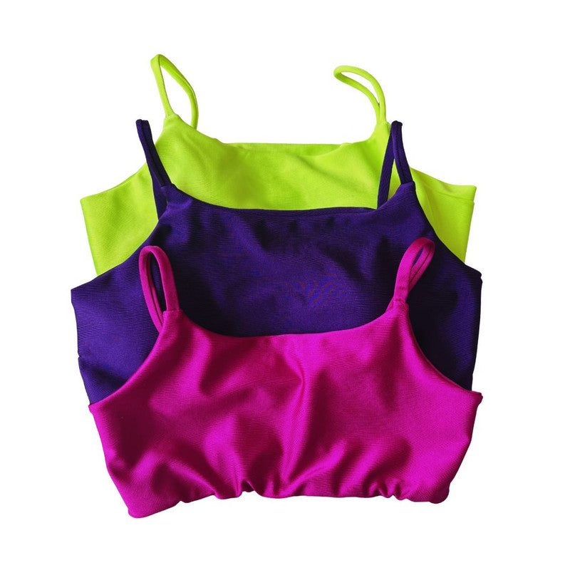 Top Sport Infantil Fresh Amarelo Neon