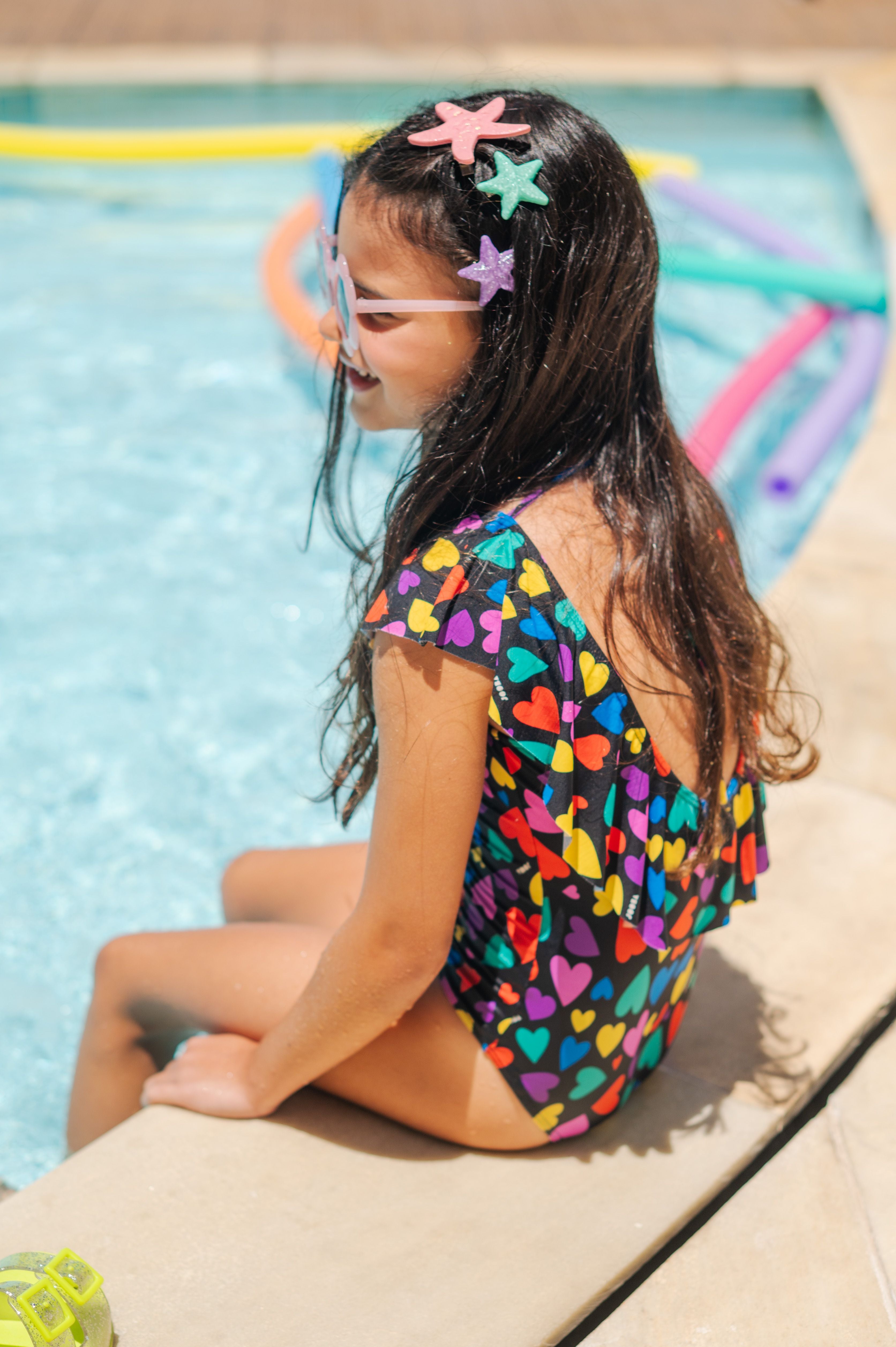 Maiô Babado Amore Preto