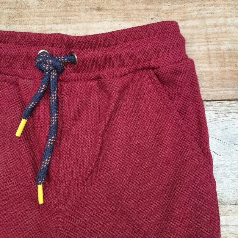 Calça-Jogger-com-Textura-Vinho