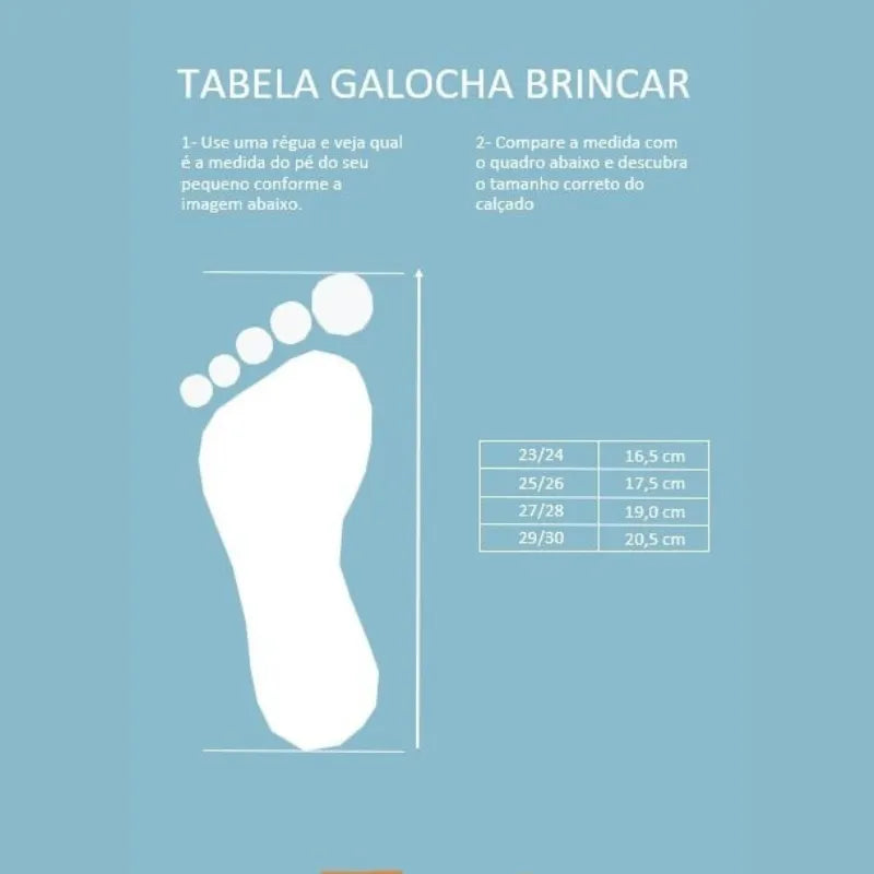 Galocha-Brincar-Tangerina