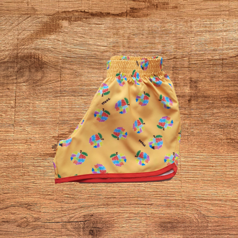 Short-Tactel-Maçã-Amarela