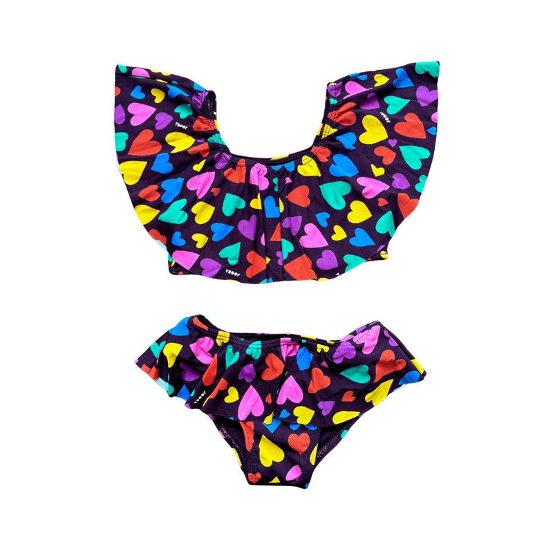 Biquíni Babado Amore Preto