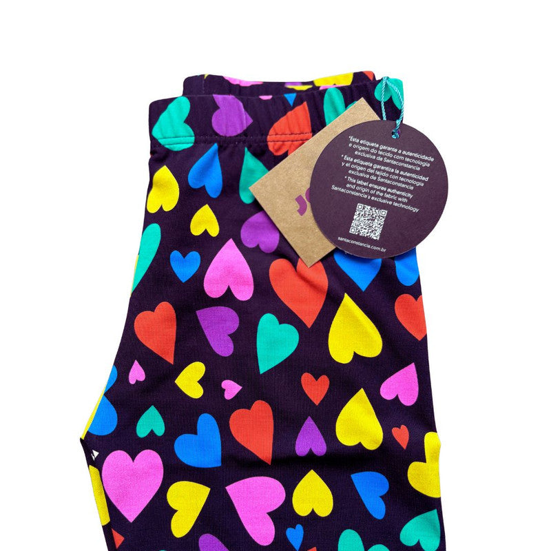 Legging Infantil Amore Preto