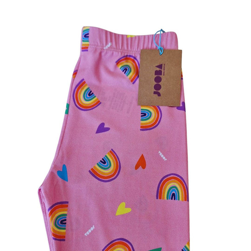 Legging Arco-íris Chiclete