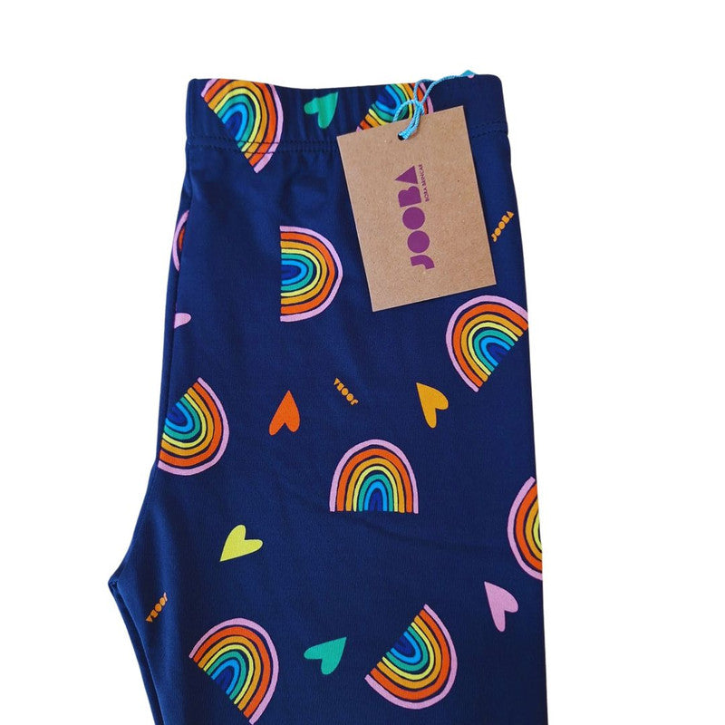 Legging Arco-íris Marinho