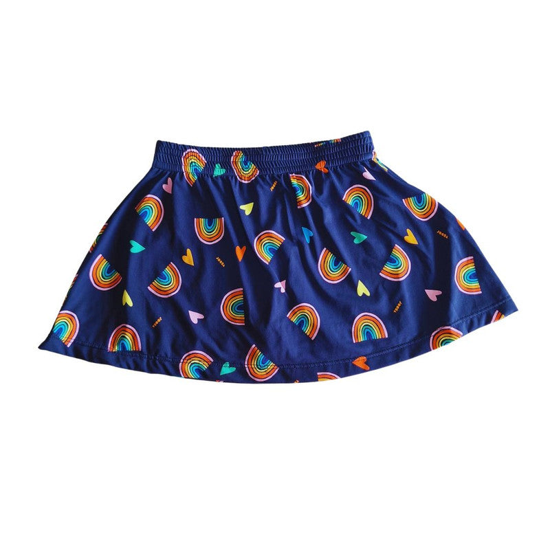 Saia Short Arco-íris Marinho