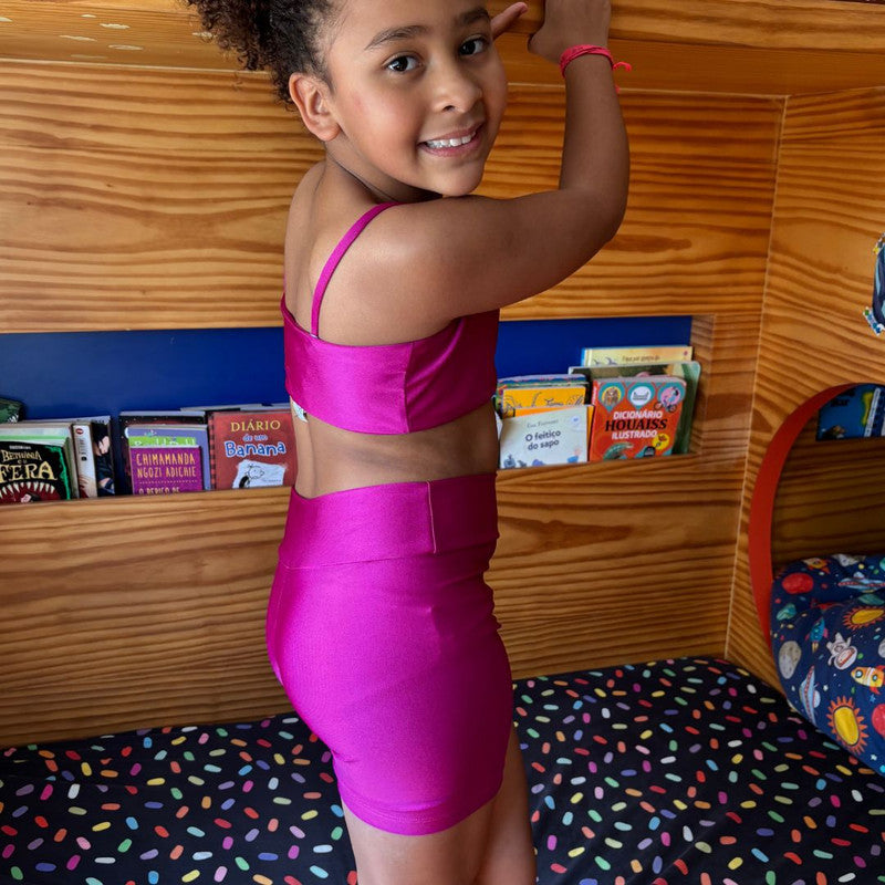 Top Sport Infantil Berry Magenta