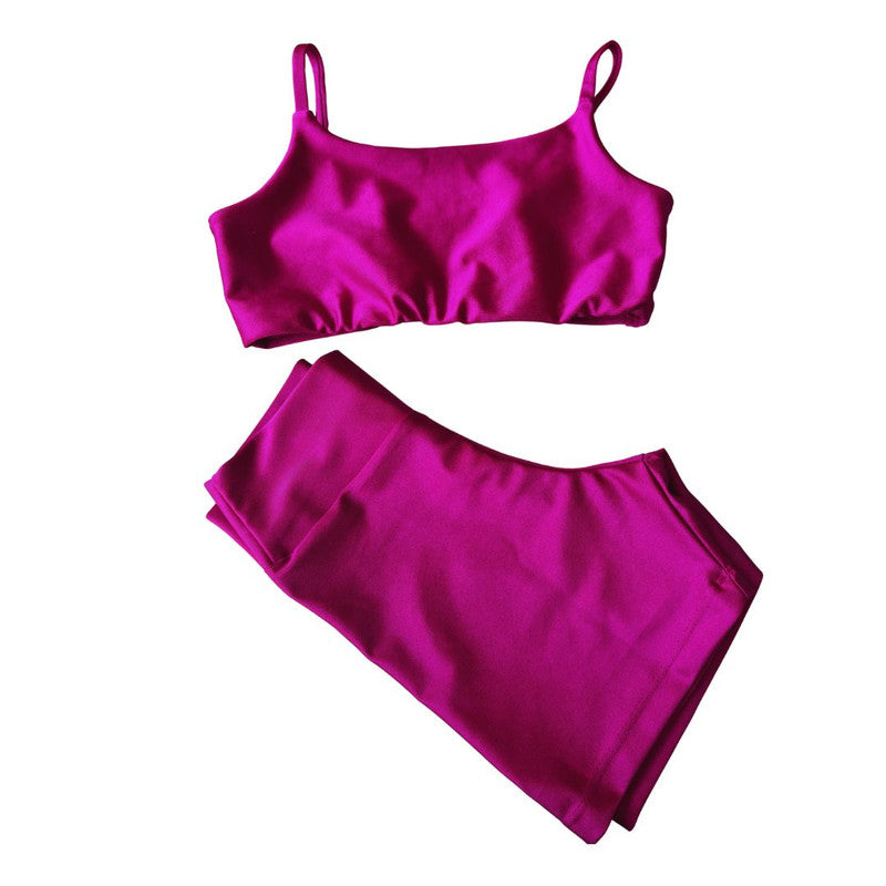 Short Sport Infantil Berry Magenta