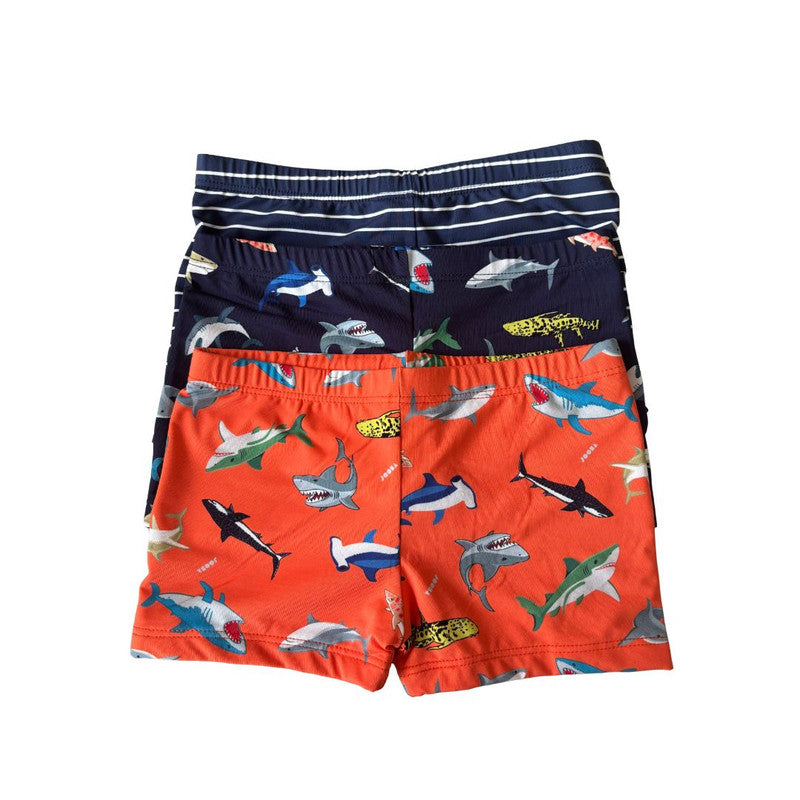 Sunga Boxer Tubarão Azul Marinho